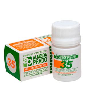 Complexo Homeopático 35 Almeida Prado com 60 comprimidos
