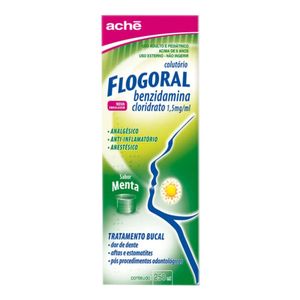 Flogoral Colutório Ache Sabor Menta 250ml