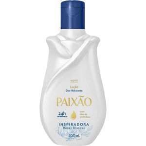 loção Hidratante Corporal Paixão Inspiradora com Óleo de Amêndoas 200ml