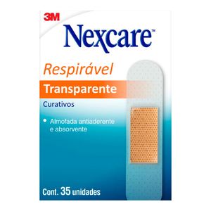 Curativos 3M Nexcare Transparentes 35 Unidades