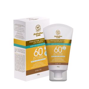Protetor Solar Australian Gold Facial Fps 60 Cor 03 40g