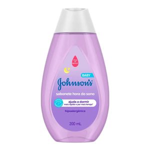 Sabonete Johnson & Johnson Baby Hora Do Sono líquido 200ml