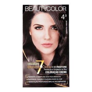 Tintura Kit Beauty Color 4.0 Castanho Natural