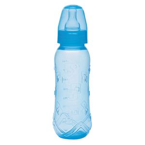 Mamadeira Kuka Aquarela Bico Reto Azul 250ml