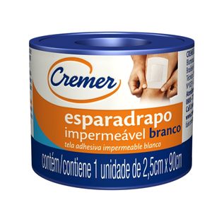 Esparadrapó cremer Impermeável 2,5cm X 90cm