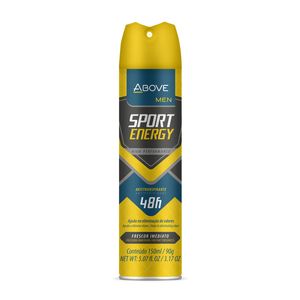 Desodorante Above Sport Energy Men Aerossol 150ml/90g