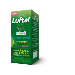 Luftal Reckitt 75mg/ml Infantil gotas com 15ml