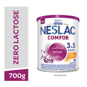Neslac Comfor Zero Lactose Composto Lácteo 700g