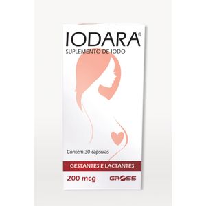 Iodara Gross 200mg com 30 cápsulas