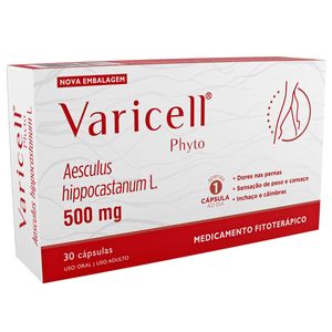 Varicell Phyto Divcom 500mg com 30 cápsulas