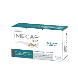 Imecap Hair Fqm Max com 60 cápsulas
