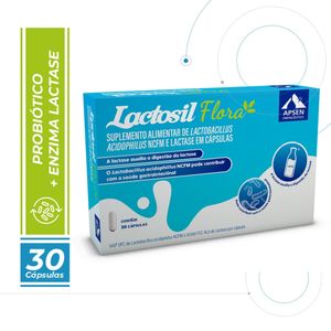 Lactosil Apsen Flora Com 30 Cápsulas