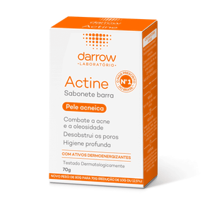 Sabonete Actine Darrow Pele Acneica Barra 70g