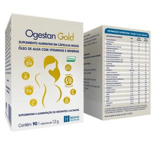 Ogestan Gold Besins 1,2g com 90 cápsulas