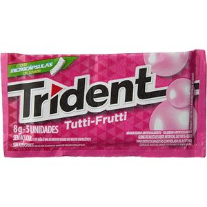 Chiclete Trident Tutti-Frutti