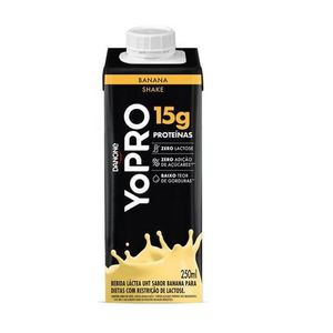 Bebida Láctea Yopro Uht Banana 250 ml