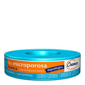 Fita Micropore cremer Branco 1,2cmx4,5M