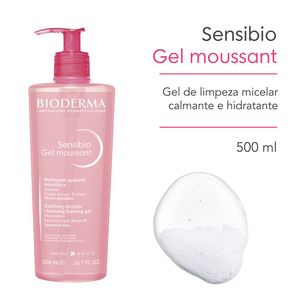 Gel De Limpeza Facial Bioderma Sensibio Moussant 500ml