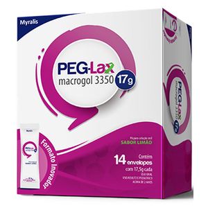 Peg Lax Myralis em Pó Para solução Oral com 14 envelopes 17,5g
