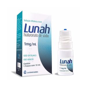 Lunah Cristália 1mg/ml solução Oftálmica 10ml