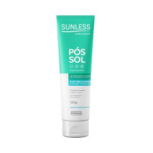 Pós Sol Sunless Aloe e Vera Camomila 120ml