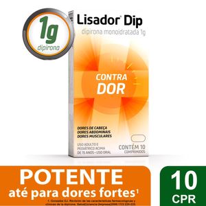 Lisador Dip Farmasa 1g Com 10 Comprimidos