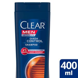 Shampoo Clear Men Queda Control 400ml