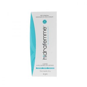 Hidrafemme Farmoquimica Gel 24g com 8 aplicadores