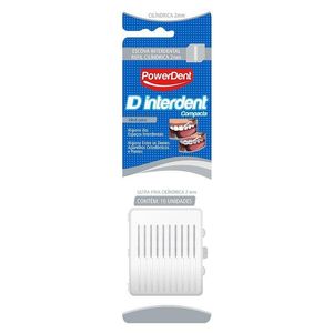 Escova Dental Powerdent Id Interdent Cilíndrica Ultra Fina 2Mm com 10 Unidades