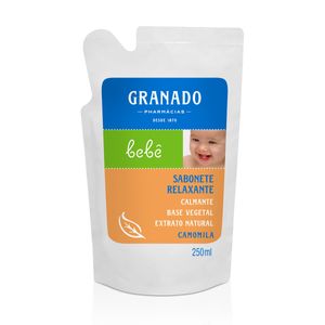 Sabonete Granado Glicerina Bebe Camomila 250ml Refil