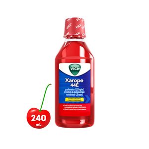 Vick 44E Procter & Gamble 13,33mg/ml+ 1,33mg/ml xarope Expectorante 240ml