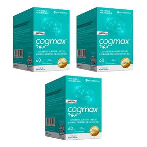 kit 3 Cogmax 60 Cápsulas cada