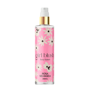 Body Splash Desodorante Corporal Girl Blush 200ml Rosa Selvagem