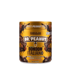 Pasta de Amendoim Pro com Whey Protein Dr. Peanut Bombom Italiano 600g