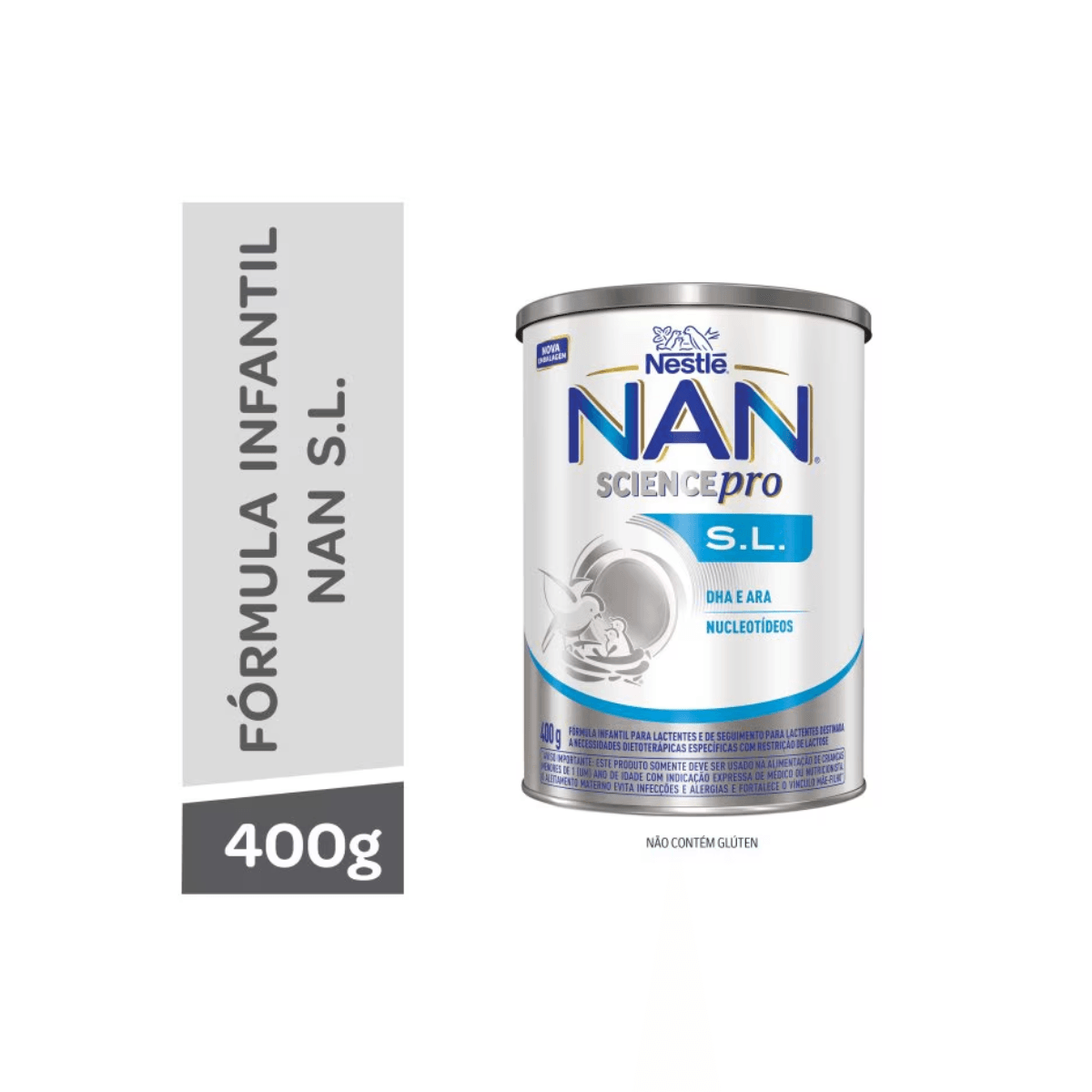 Nan Nan Science Pro S.L. Fórmula Infantil Sem Lactose 0 a 36 meses