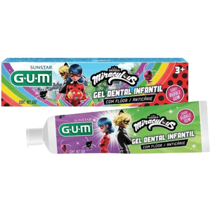 Gel Dental Infantil GUM Miraculous 50g