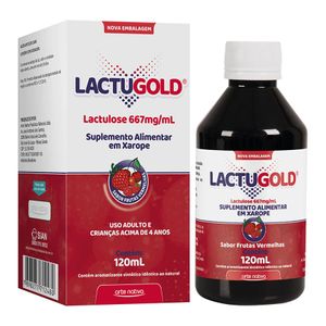 Lactogold Sabor Frutas Vermelhas 120ml Arte Nativa