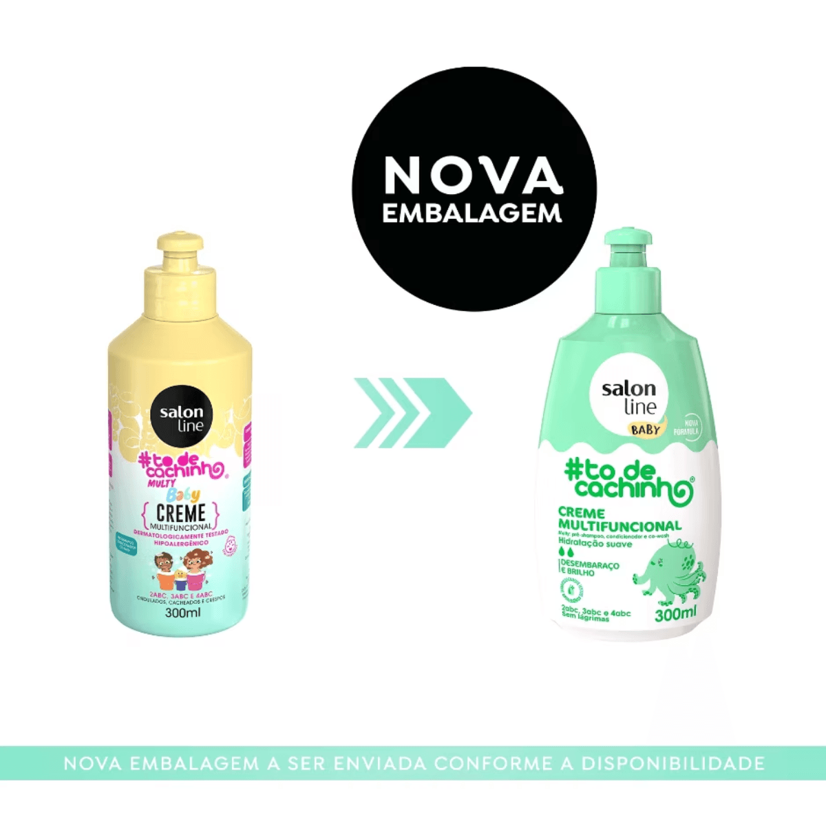 Creme Multifuncional Todecachinho Baby Salon Line 300ml - Nivele