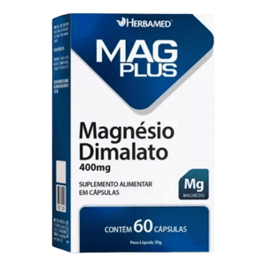 Mag Plus Dimalato com 60 Cápsulas