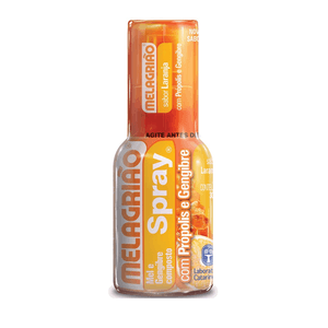 Melagrião Própolis e Gengibre Sabor Laranja Spray 30ml