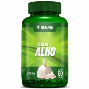 Óleo de Alho Herbamed 60 Cápsulas 250mg