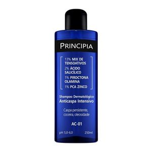 Shampoo Dermatológico Anticaspa Intensivo  AC-01 Principia com 250ml