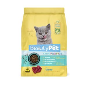 Ração Beauty Pet Gato Filhote Sabor Carne 900g