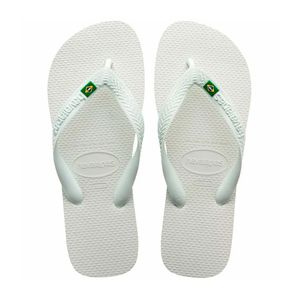 Sandália Havaianas Brasil Branca 33/34