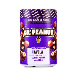 Pasta de Amendoim com Whey Protein Avelã Dr Peanut 250g