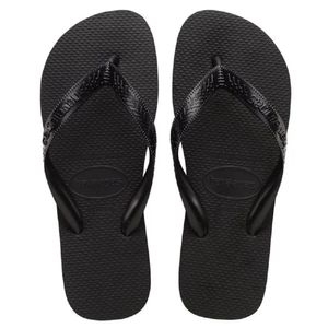 Sandália Havaianas Top Preta Tamanho 41/42