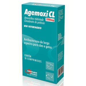 Agemoxi® CL Agener 250mg 10 Comprimidos