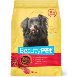 Ração Beauty Pet Cão Adulto Carne 10,1kg
