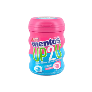 Mentos Up2U Chiclete Sem Açúcar Sabor Menta e Tutti-Frutti com 28 unidades