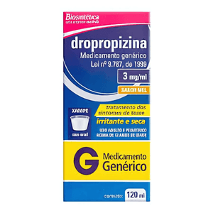 Dropropizina 3Mg/Ml Xarope 120Ml Biosintetica